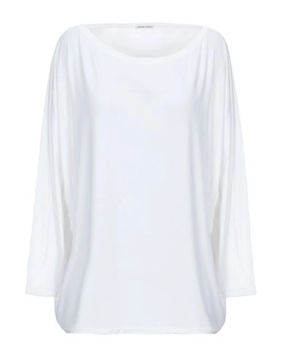 Shop Tomas Maier T-shirt In White