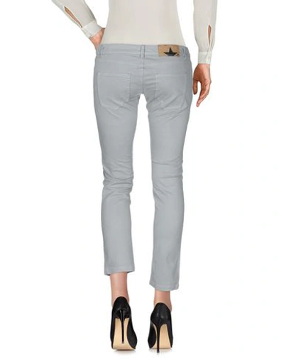 Shop Macchia J Casual Pants In Light Grey