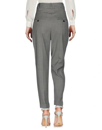 Shop Isabel Marant Woman Pants Grey Size 10 Virgin Wool