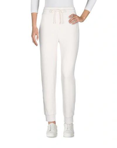 Shop Vince Casual Pants In Light Grey