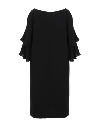 Shop Weill Short Dress In Black