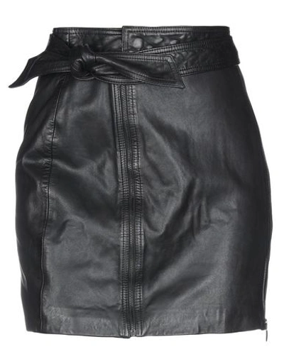 Shop J Brand Mini Skirt In Black