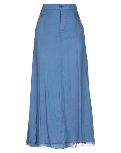 slate blue maxi skirt