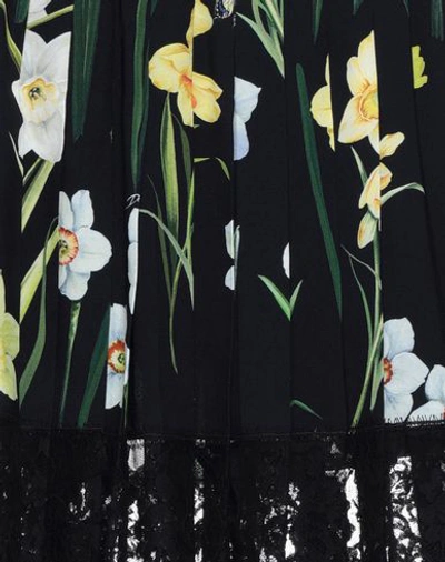 Shop Dolce & Gabbana Woman Midi Skirt Black Size 0 Viscose, Cotton, Polyamide