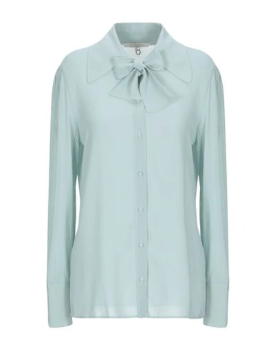 L'autre Chose Shirts & Blouses With Bow In Sky Blue