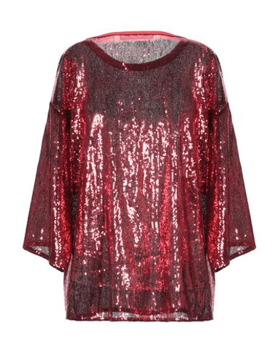 Philosophy Di Lorenzo Serafini Blouses In Red