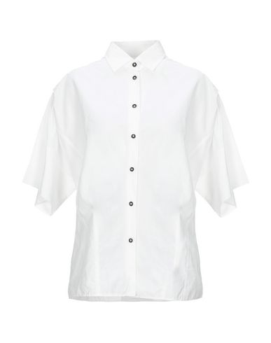 Tomas Maier Solid Color Shirts & Blouses In White | ModeSens