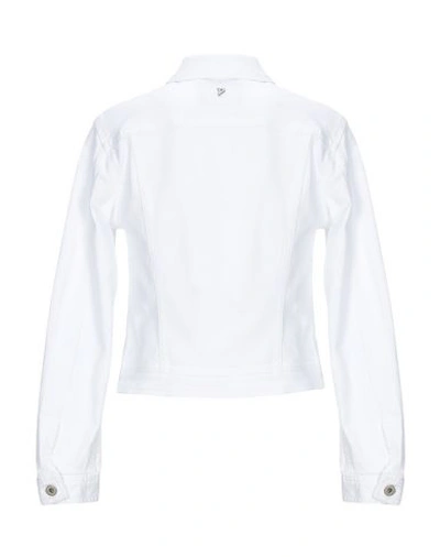 Shop Dondup Denim Outerwear In White