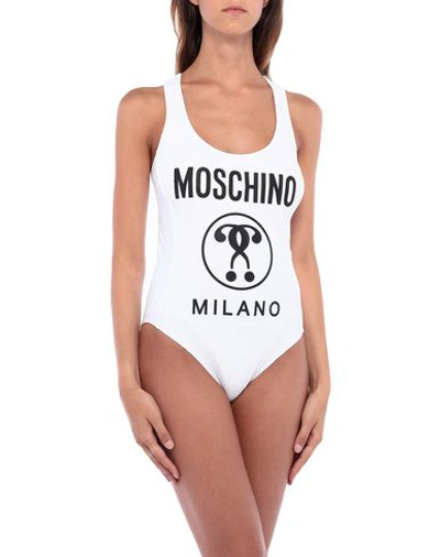 Shop Moschino Performance Wear In White