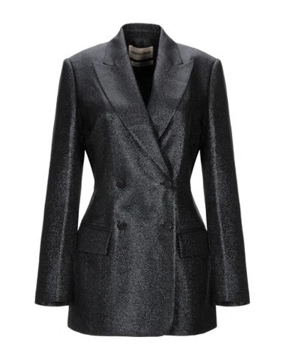 Shop Roberto Cavalli Suit Jackets In Black