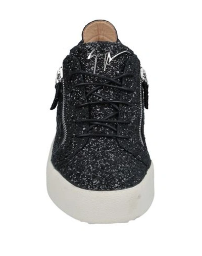 Shop Giuseppe Zanotti Sneakers In Black