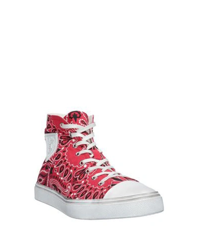 Shop Saint Laurent Sneakers In Red