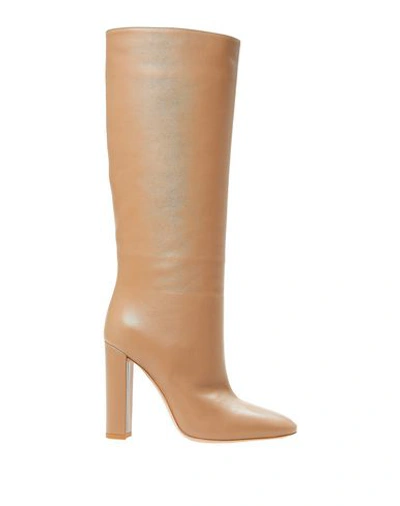 Shop Gianvito Rossi Boots In Sand