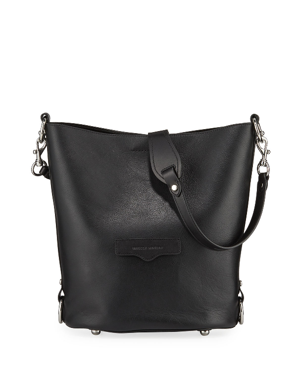 Rebecca Minkoff Utility Convertible Bucket Bag In Black ModeSens