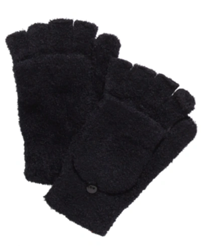 Shop Steve Madden Magic Tailgate Flip Top Itouch Gloves In Black