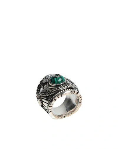 Shop Gucci Ring In Silver