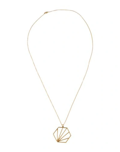Shop Rachel Jackson Necklaces In Gold