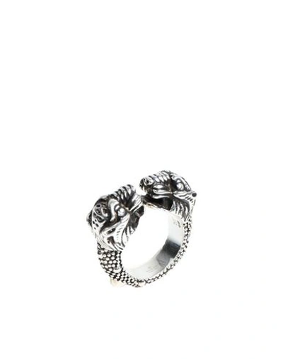 Shop Gucci Ring In Silver