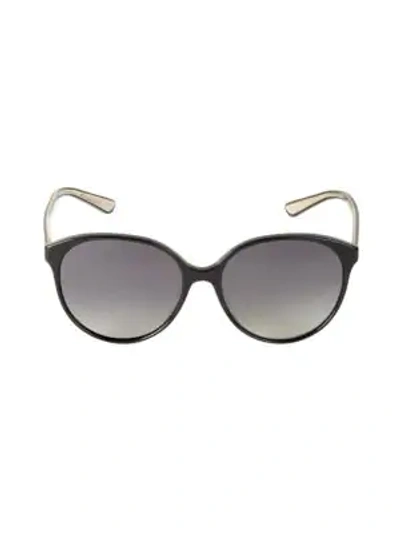 Shop Oliver Peoples Brooktree 58mm Round Sunglasses In Black