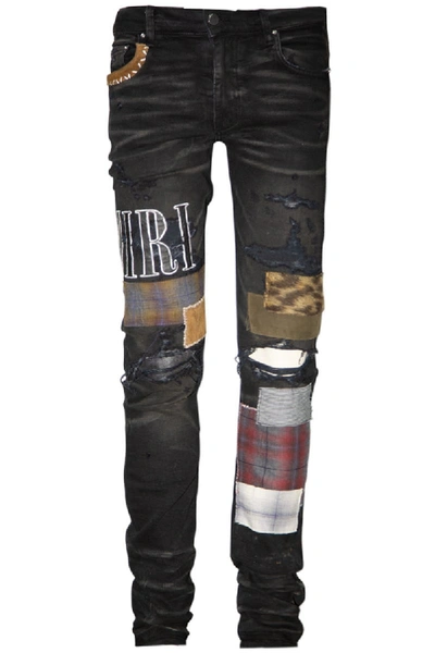 Mike amiri jeans patches 2025