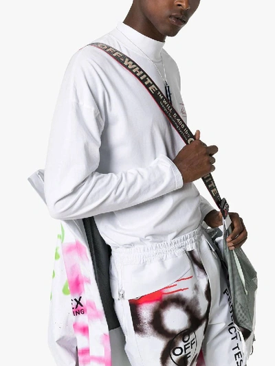 Shop Off-white X Gore-tex Graffiti Print Ski Jacket In Multicolor