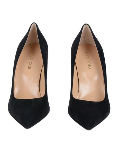 Sergio Rossi Pointed High Heels In Black