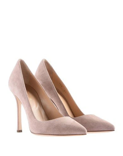Sergio Rossi Pumps In Pastel Pink