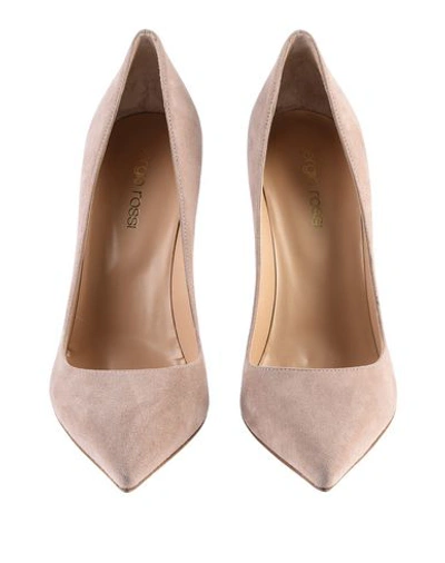 Sergio Rossi Pumps In Pastel Pink