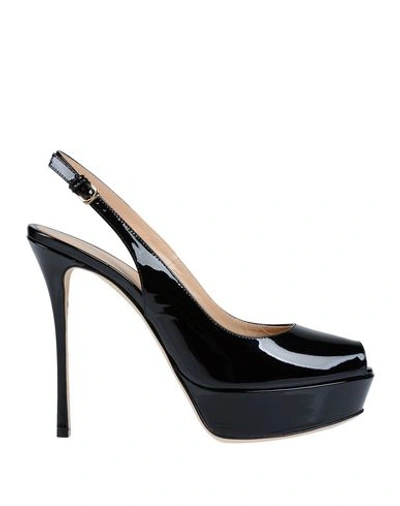 Sergio Rossi Sandals In Black