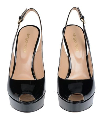 Sergio Rossi Sandals In Black