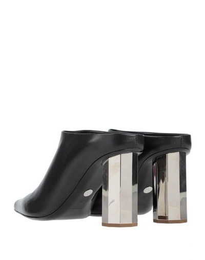 Proenza Schouler Woman Mules & Clogs Black Size 8 Soft Leather In Black