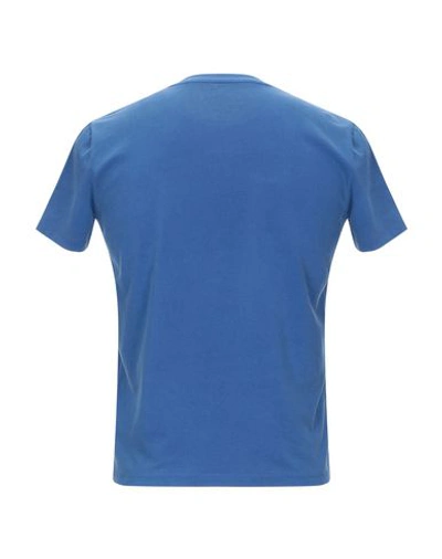 Shop Majestic T-shirt In Blue