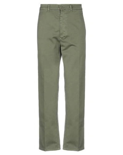 Shop Manifattura Ceccarelli Pants In Green