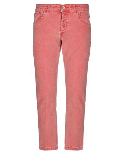 Shop Entre Amis Pants In Red