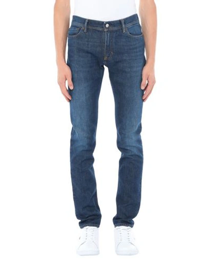 Shop Acne Studios Blå Konst Man Jeans Blue Size 28w-32l Cotton, Elastane