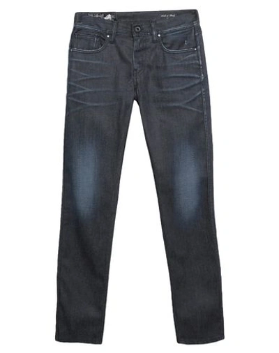 Shop Armani Exchange Denim Pants In Blue