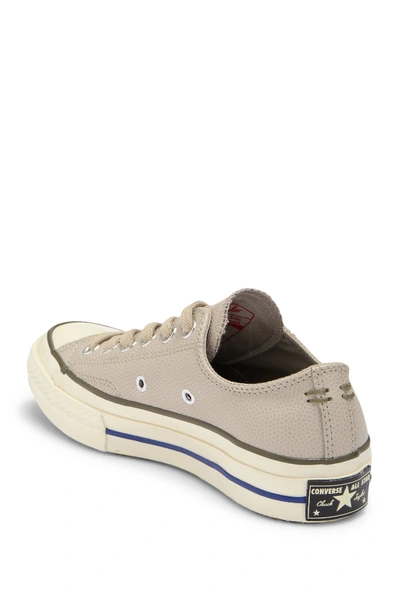 Shop Converse Chuck Taylor All-star 70 Ox Leather Sneaker (women) In Papyrus/field S