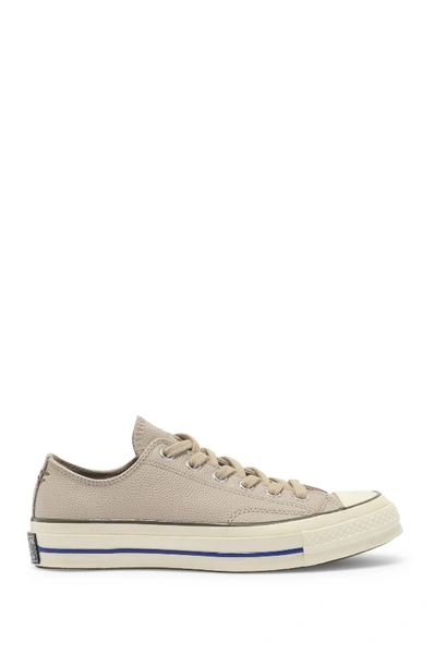 Shop Converse Chuck Taylor All-star 70 Ox Leather Sneaker (women) In Papyrus/field S