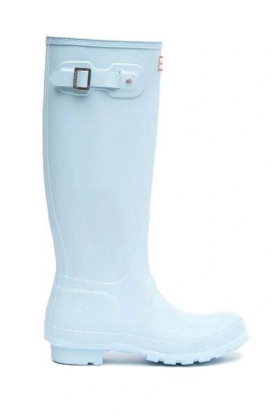 Shop Hunter Original Tall Waterproof Rain Boot In Boat Blue