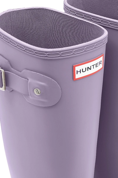 Shop Hunter Original Tall Waterproof Rain Boot In Thundrcloud