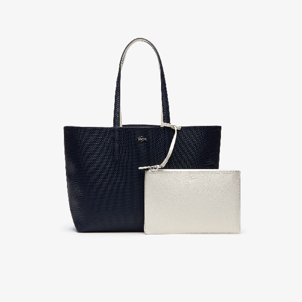 lacoste anna reversible tote bag