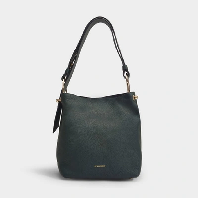 Shop Strathberry Lana Midi Bucket Bag In Green
