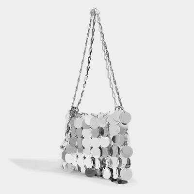 Shop Paco Rabanne Sparkle 1969 Iconic Oversized Sequin Bag In Metallic