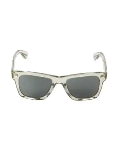 Shop Oliver Peoples Oliver Sun 54 Black Diamond & Carbon Grey Sunglasses