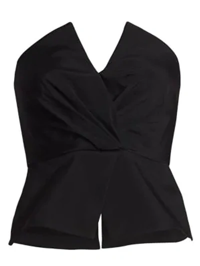 Shop A.l.c Farrah Bustier Top In Black