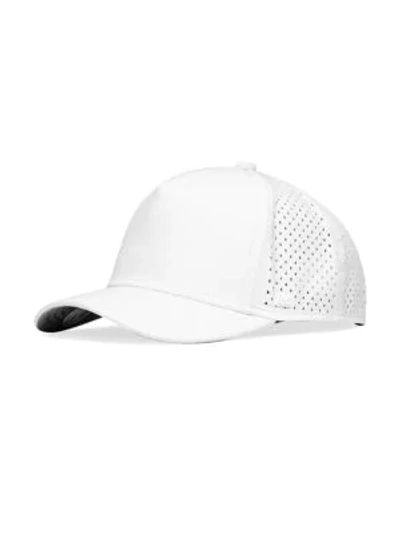 Shop Melin Men's Hydro Odyssey Baseball Cap In White