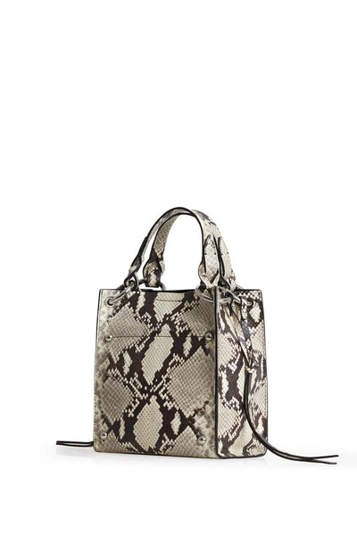 Shop Rebecca Minkoff Kate Mini Tote In Natural