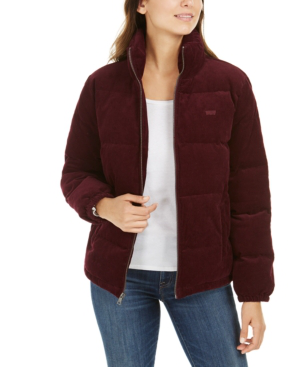 levi's burgundy jacket