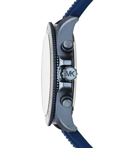 Shop Michael Michael Kors Wrist Watch In Silver