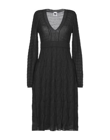 M Missoni Knee-length Dress In Black | ModeSens
